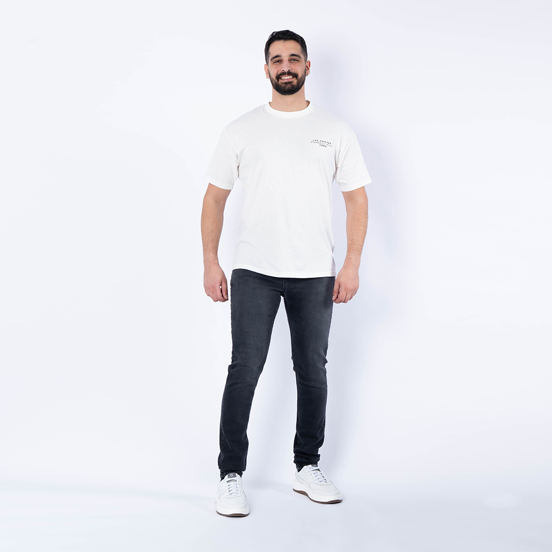 Lee Cooper T-Shirt Maille-02 Bowfell Homme Nat.