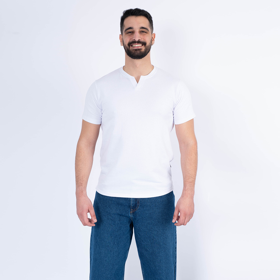 Lee Cooper T-Shirt Maille-03 Nao Homme-Tx Nat.