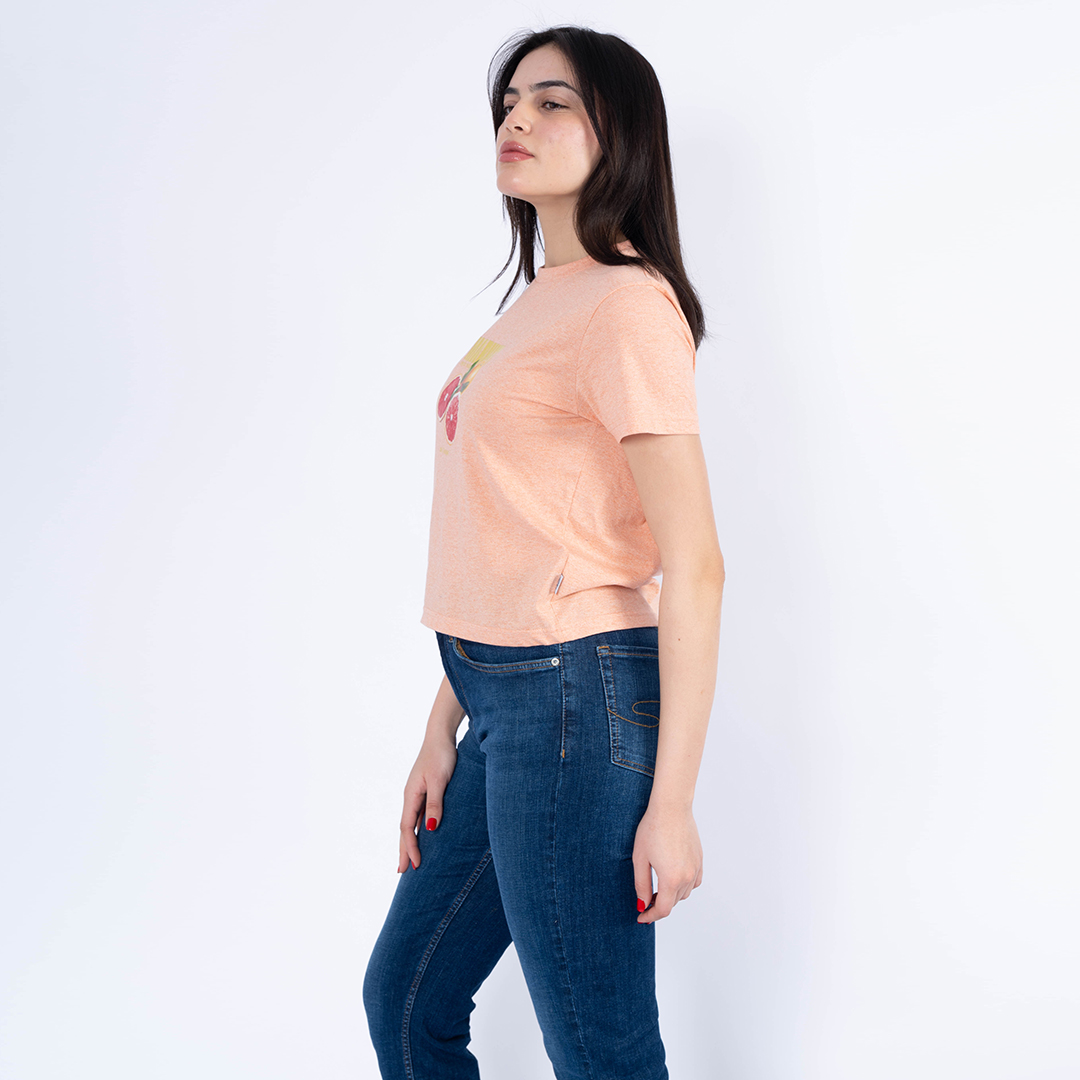 Lee Cooper T-Shirt Maille-07 Market Femme Nat.