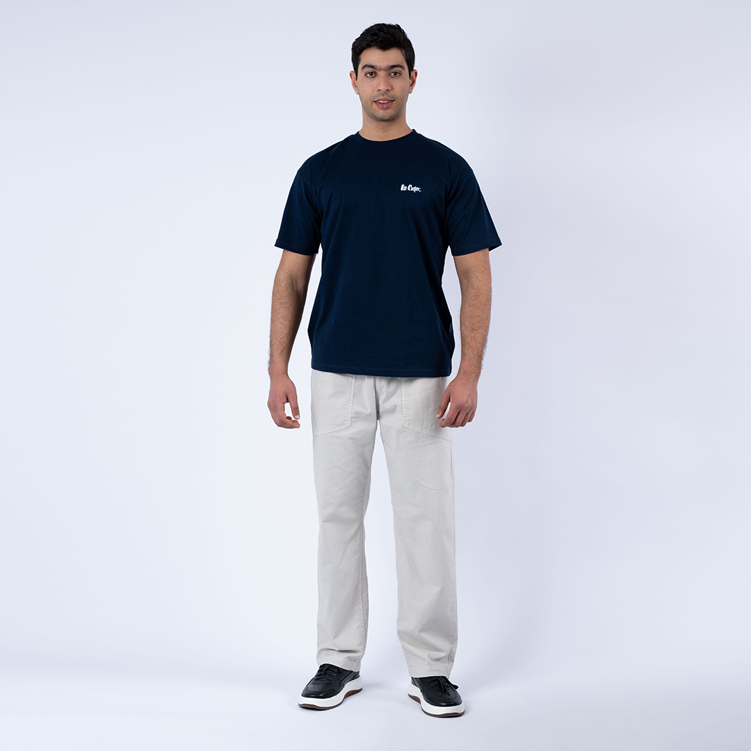 Lee Cooper T-Shirt Maille-19 Twins-1 Homme Nat.