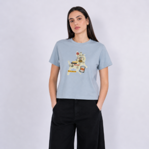 Lois T-Shirt Maille-20 Bella Femme Nat.