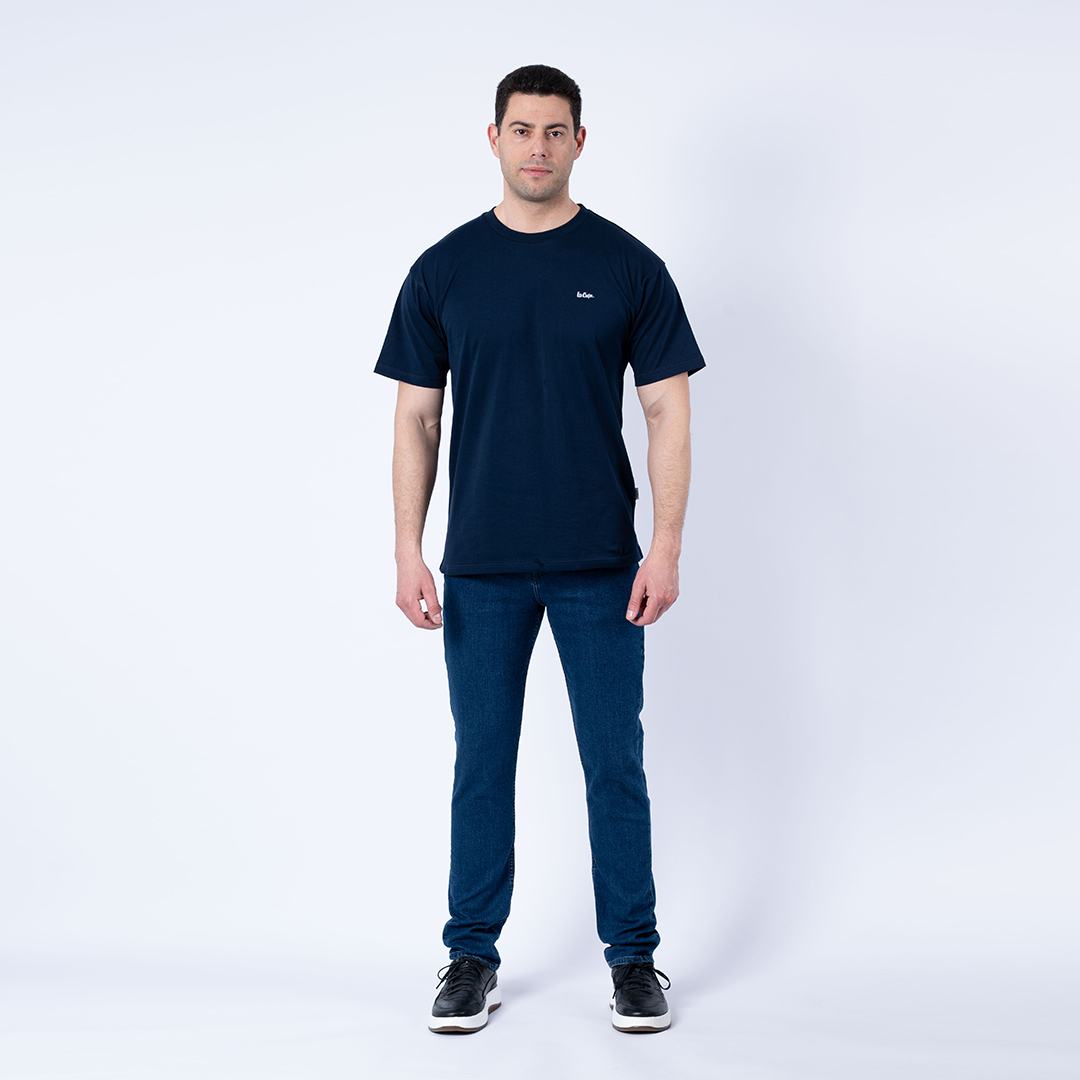 Lee Cooper T-Shirt Maille-19 Ive Homme Nat.