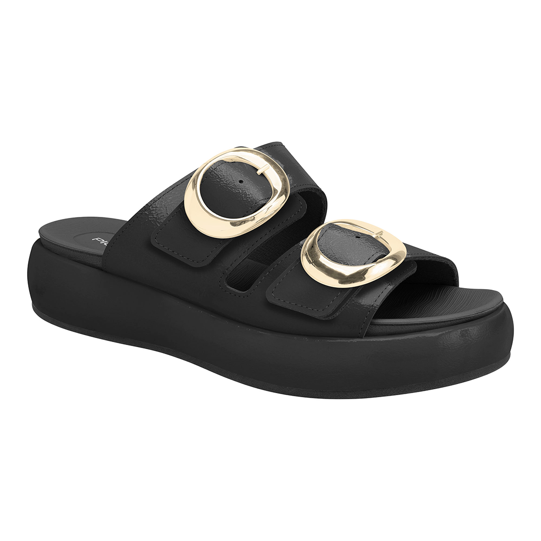 Piccadilly Mules Shoes-07 459022-7 Preto Pic