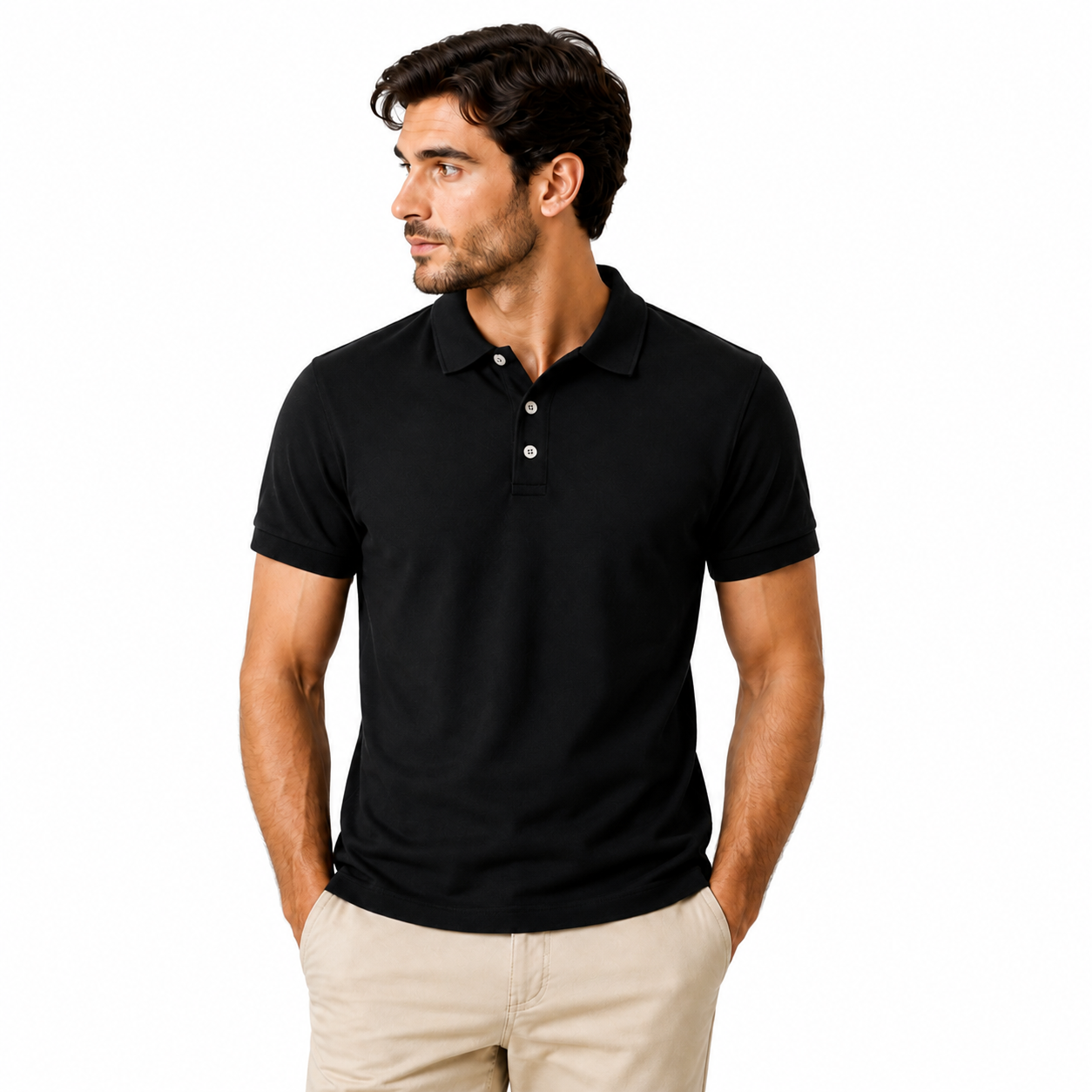 Lee Cooper Polo MAILLE-02 LORENZO-TX Homme Nat.