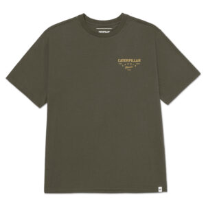 CAT T-Shirt HERITAGE PEORIA OLIVE NIGHT