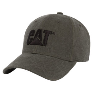 CAT Casquette – PIGMENT DYED CAT LOGO – COFFEE BEAN