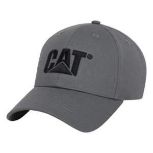 CAT Casquette – CAT LOGO HAT – SMOKED / BLACK